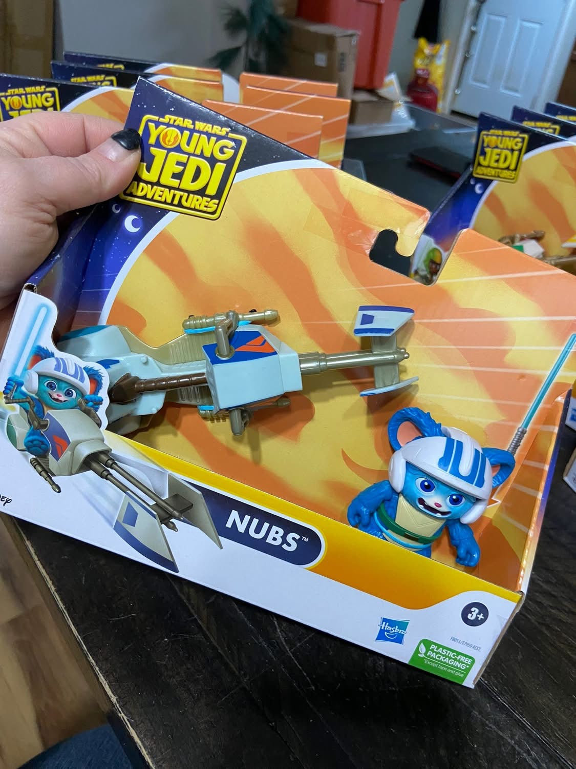 Star Wars Young Jedi Nubs Figure & Speeder Bike