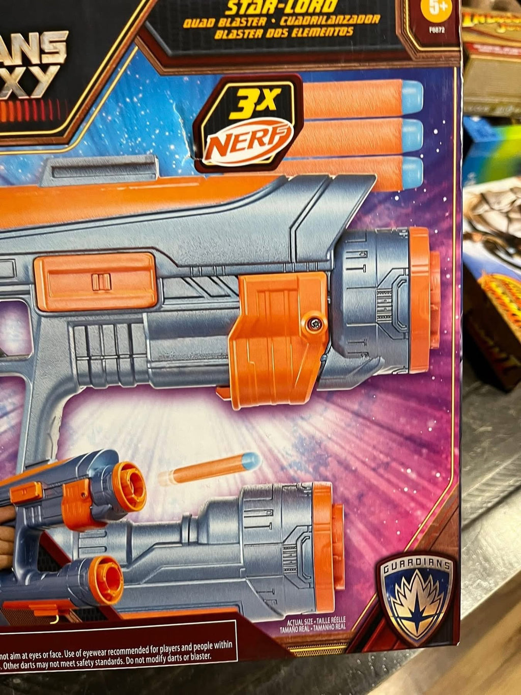 Nerf Star Lord Quad Blaster
