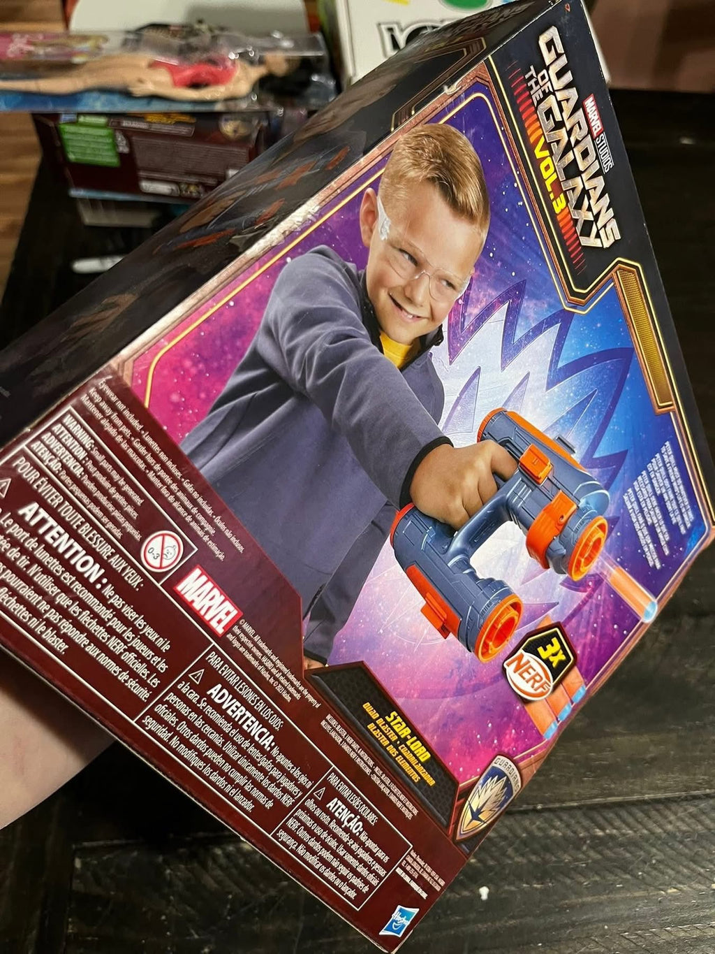 Nerf Star Lord Quad Blaster
