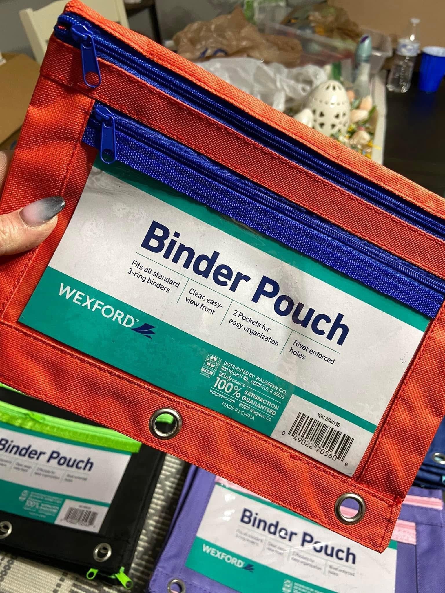 Binder Pouch