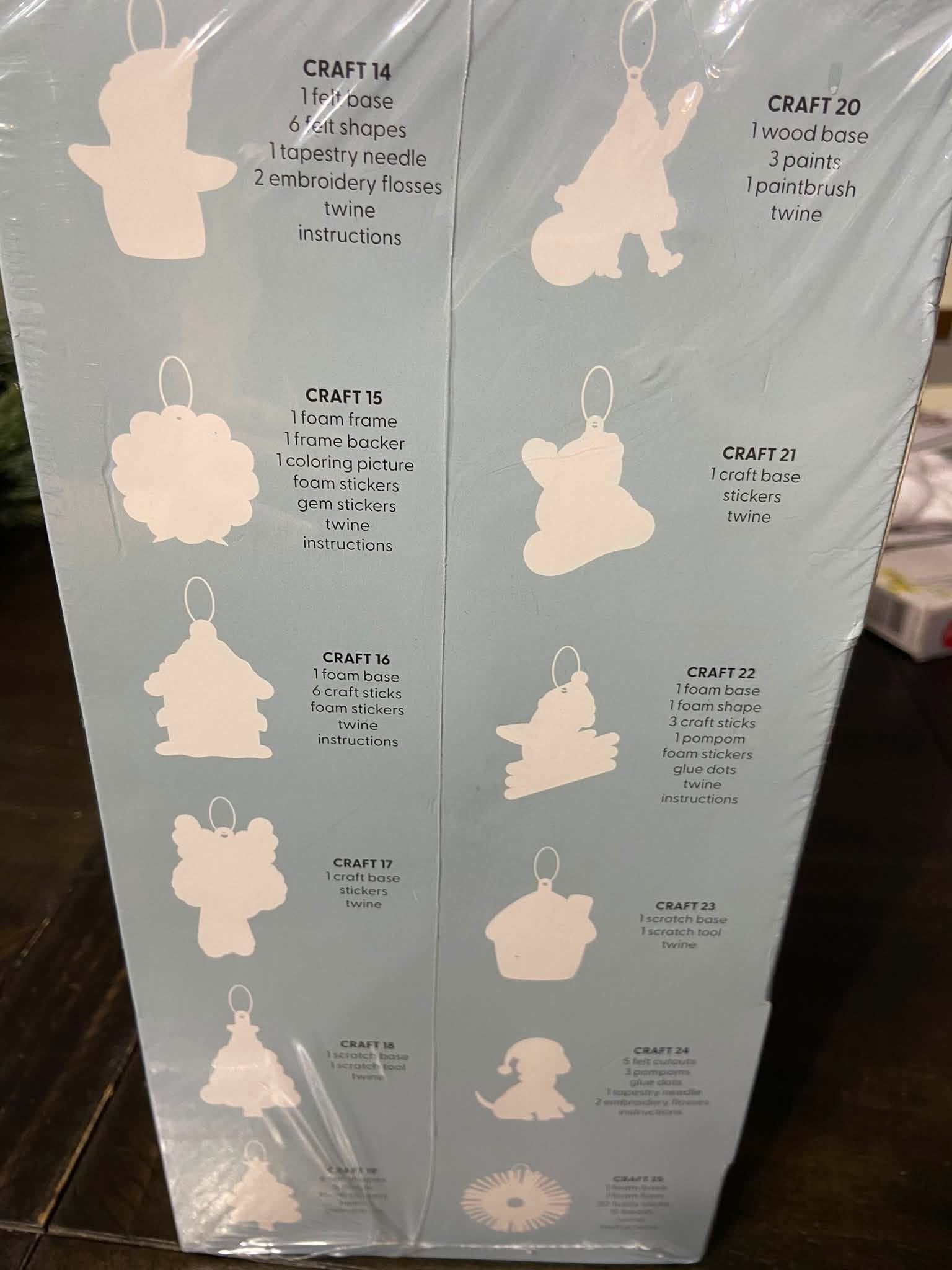 Mondo Llama 25-in-1 Holiday Crafts Kit advent calendar