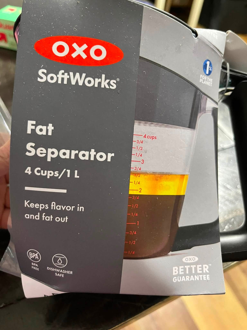 OXO Good Grips Good Gravy 4-Cup Fat Separator