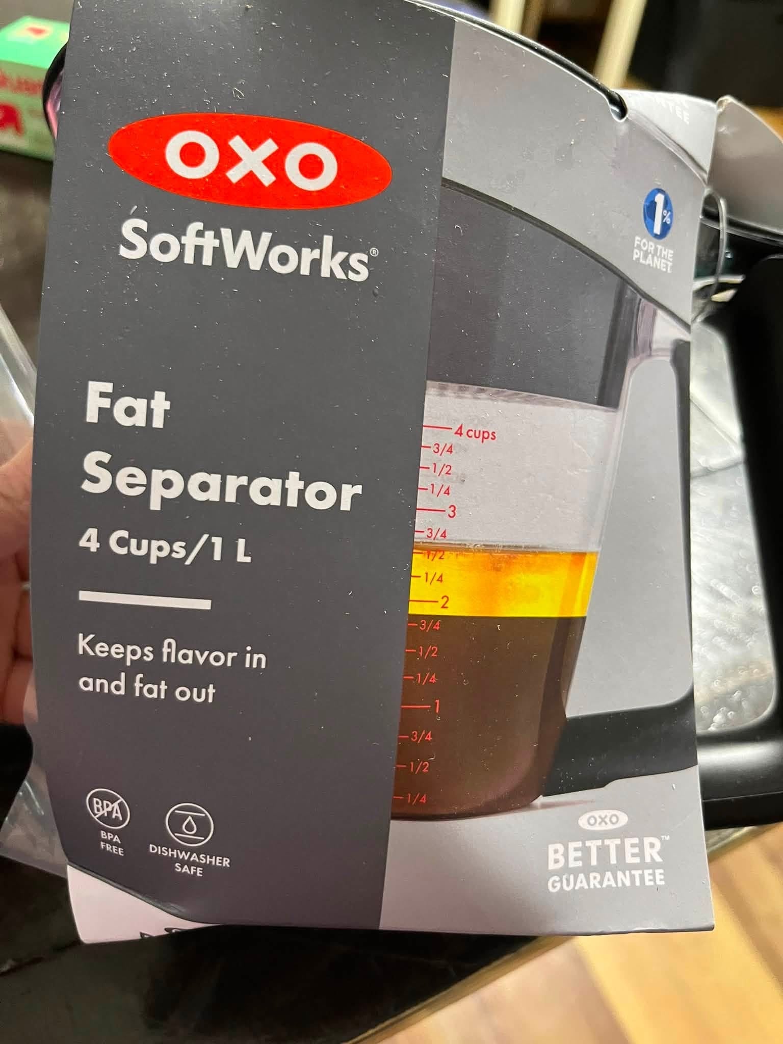OXO Good Grips Good Gravy 4-Cup Fat Separator
