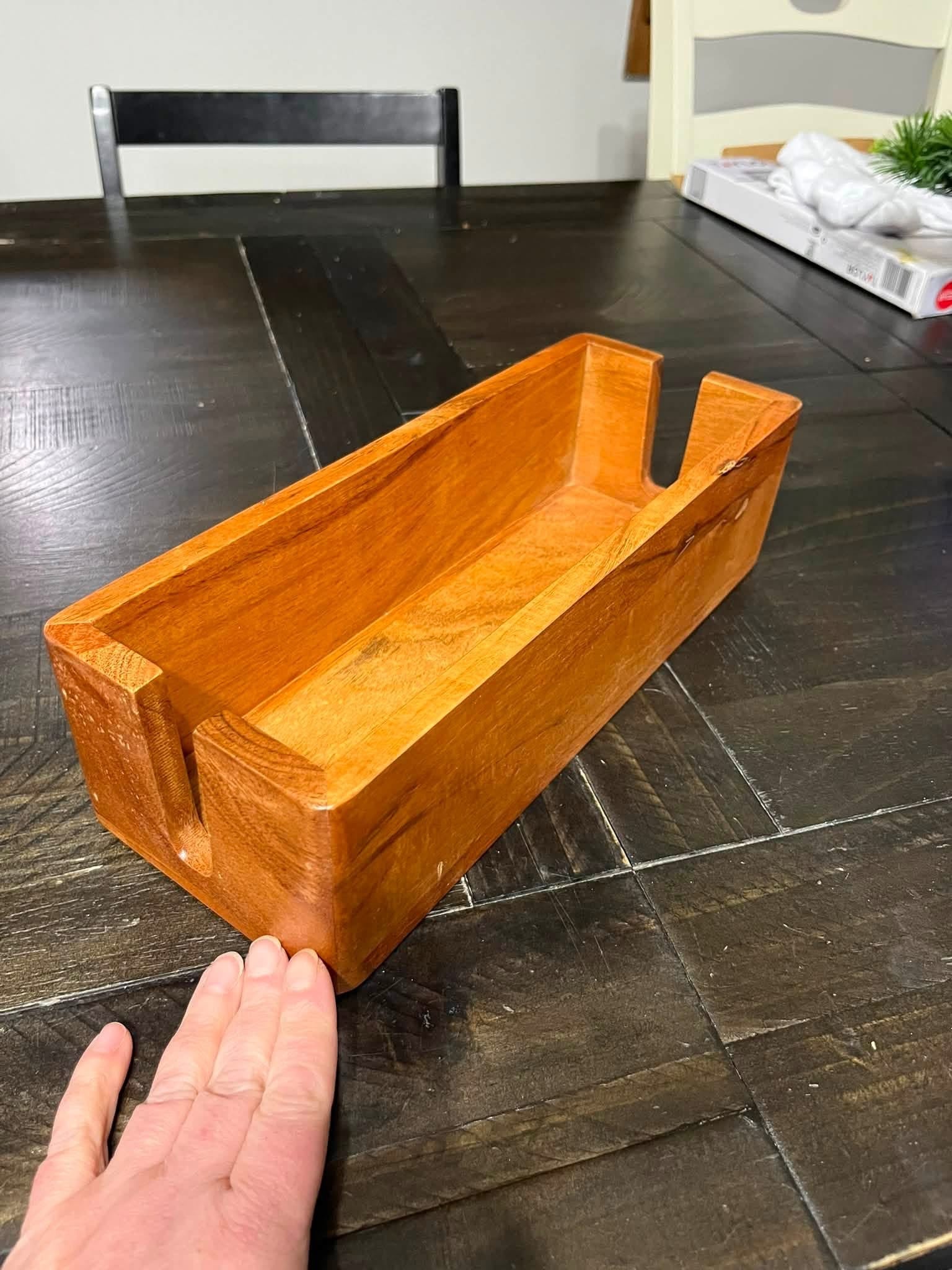 Wood Cable Management Box