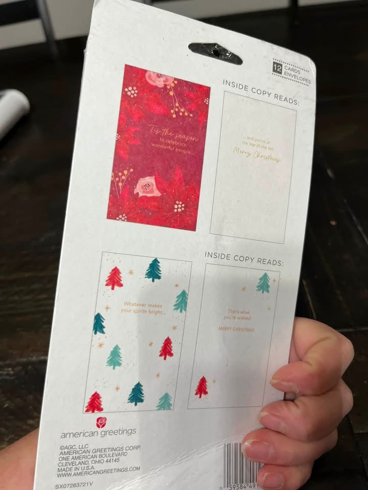 Christmas Money & Gift Card Holders