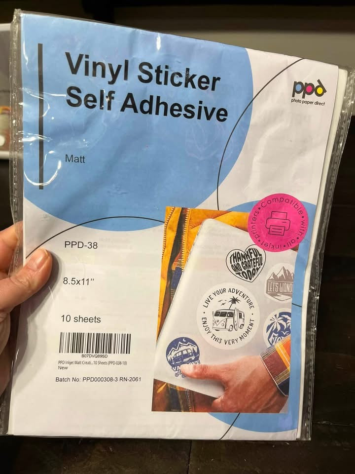 Vinyl Sticker Self Adhesive