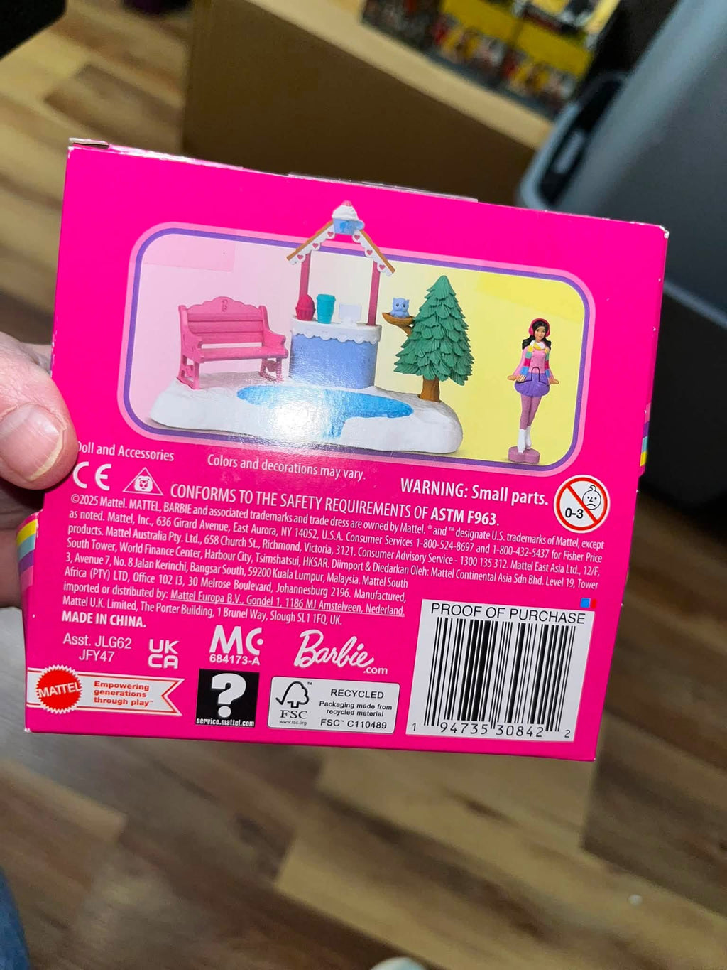 Mini Barbie Land Playset