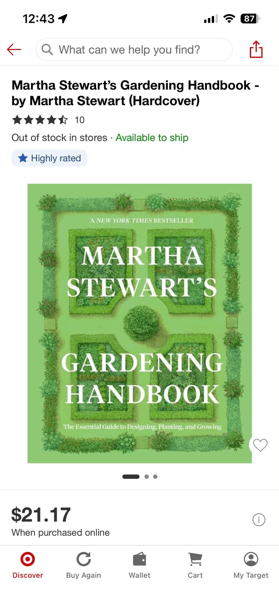 Martha Stewart Gardening Handbook