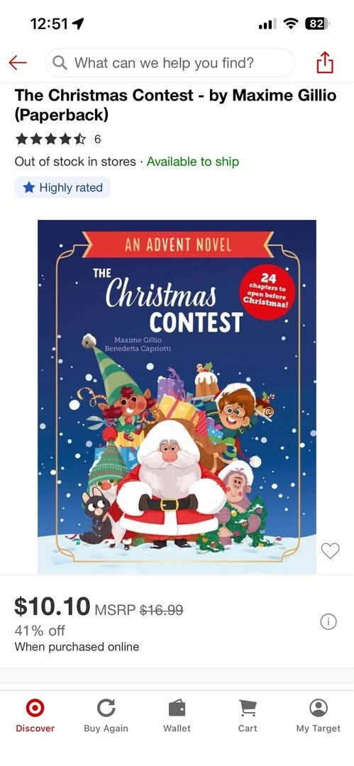 An Advent Novel - The Christmas Contest