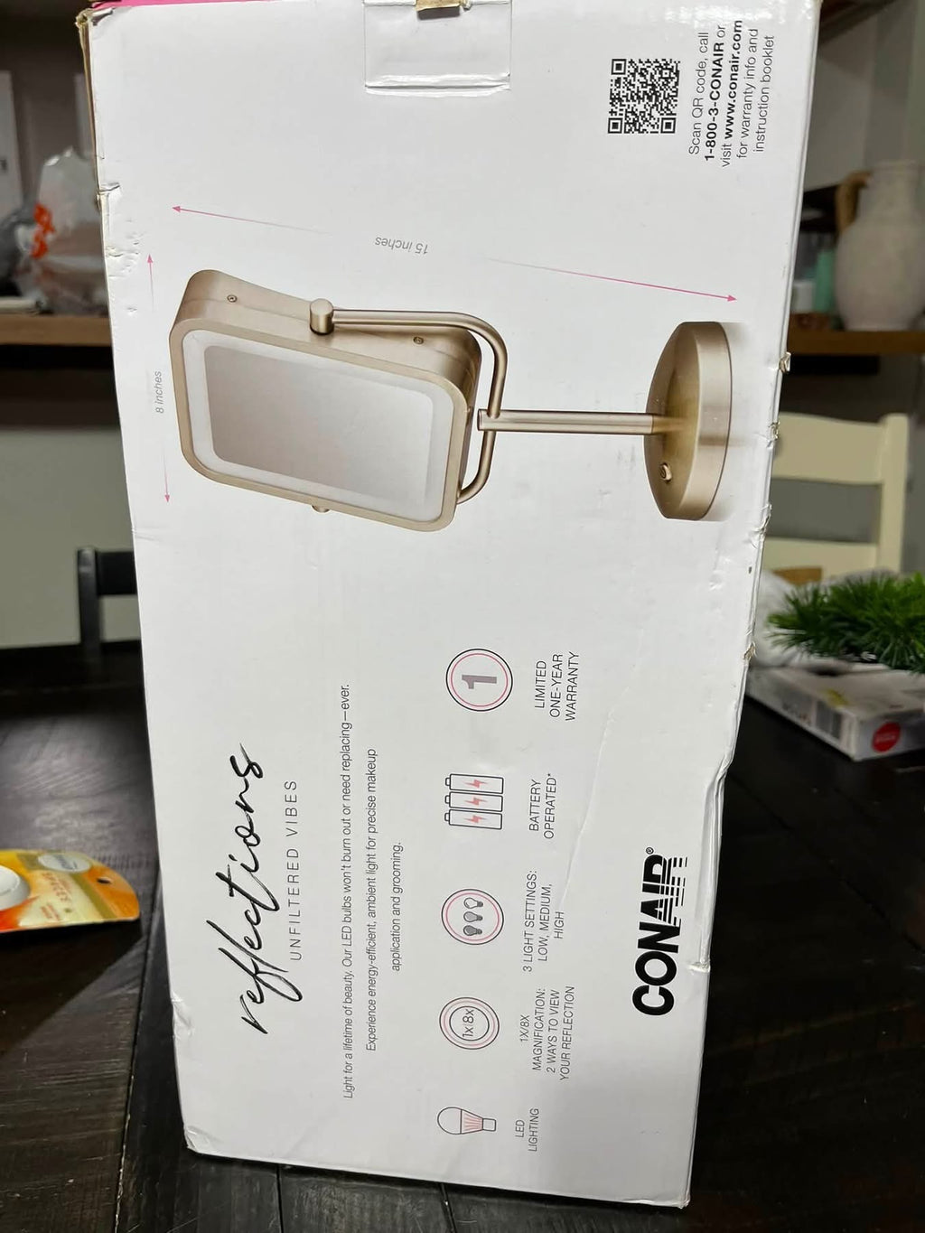 Conair Lighted Makeup Mirror