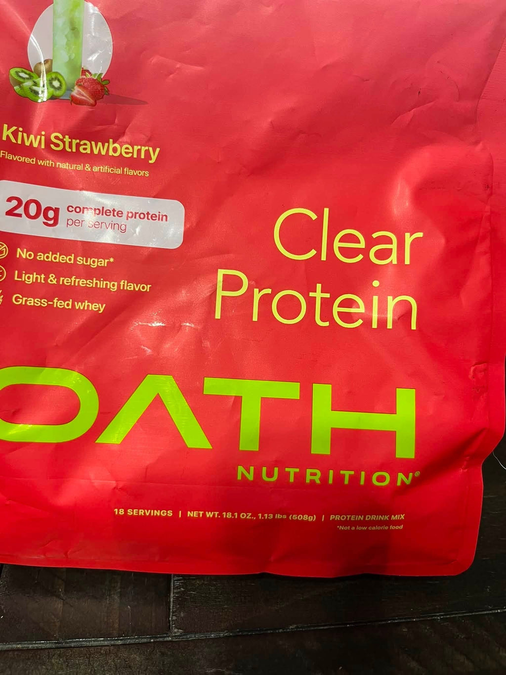 Oath Nutrition Clear Protein Powder