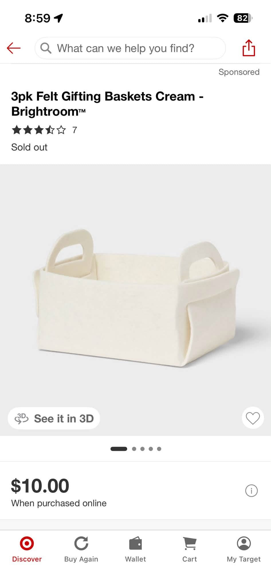 Felt Gifting Baskets - New