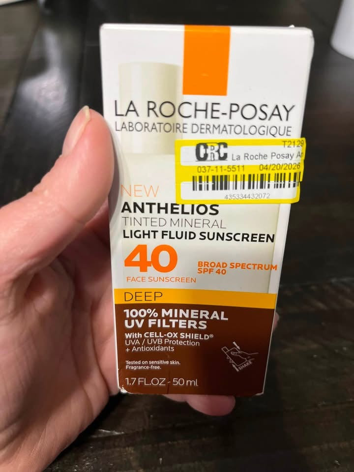 La Roche Posay Anthelios  Deep: Face Moisturizer & Sun Protector