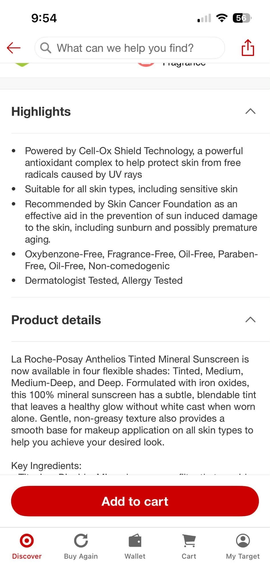 La Roche Posay Anthelios  Deep: Face Moisturizer & Sun Protector