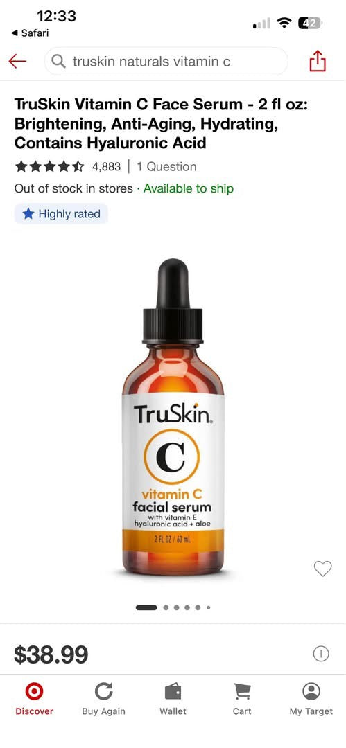 TruSkin Vitamin C Facial Serum