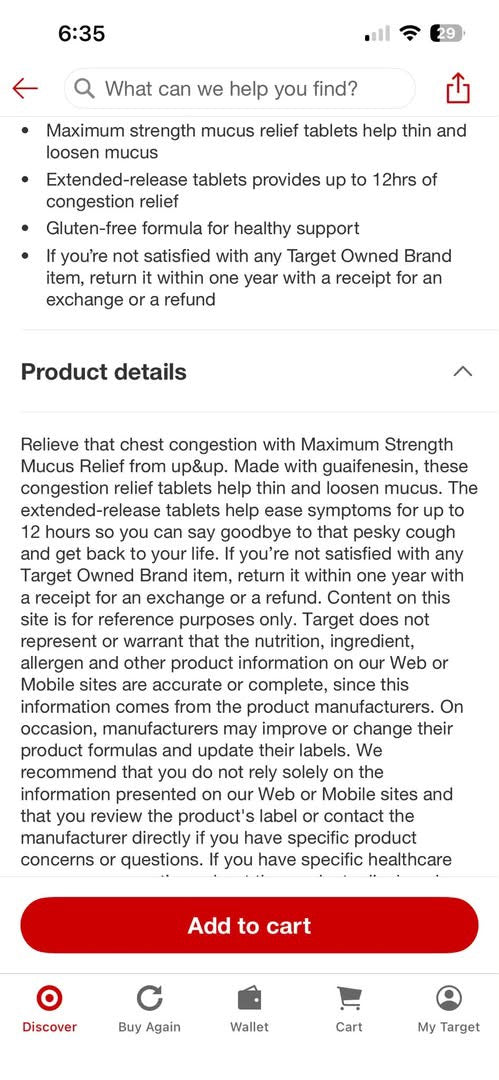 Mucus Relief