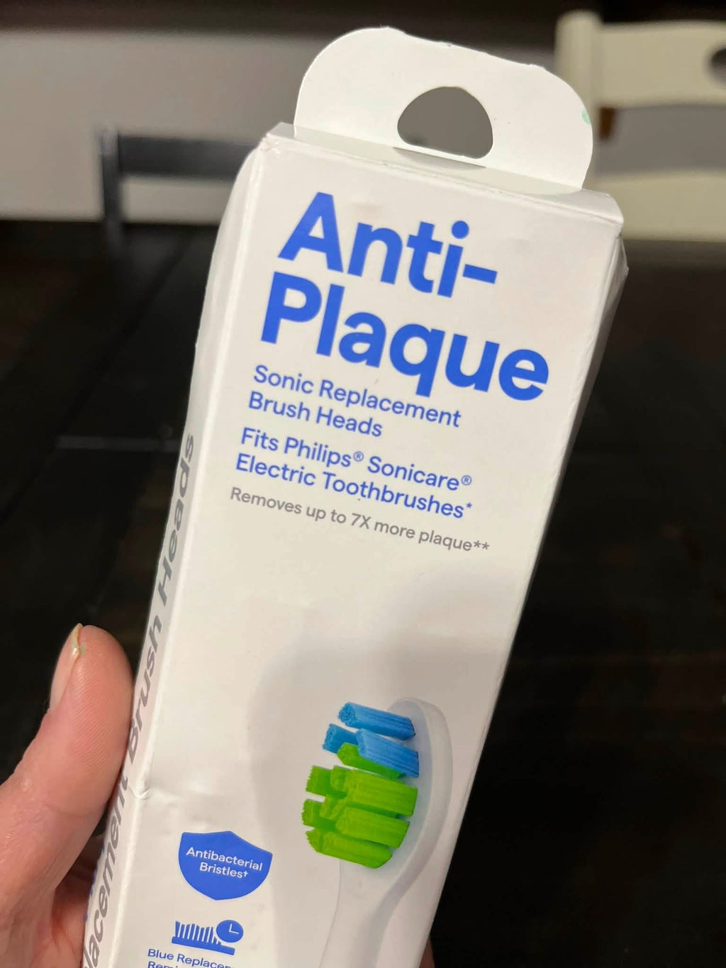 3pk Anti-Plaque Sonic Replacement Heads