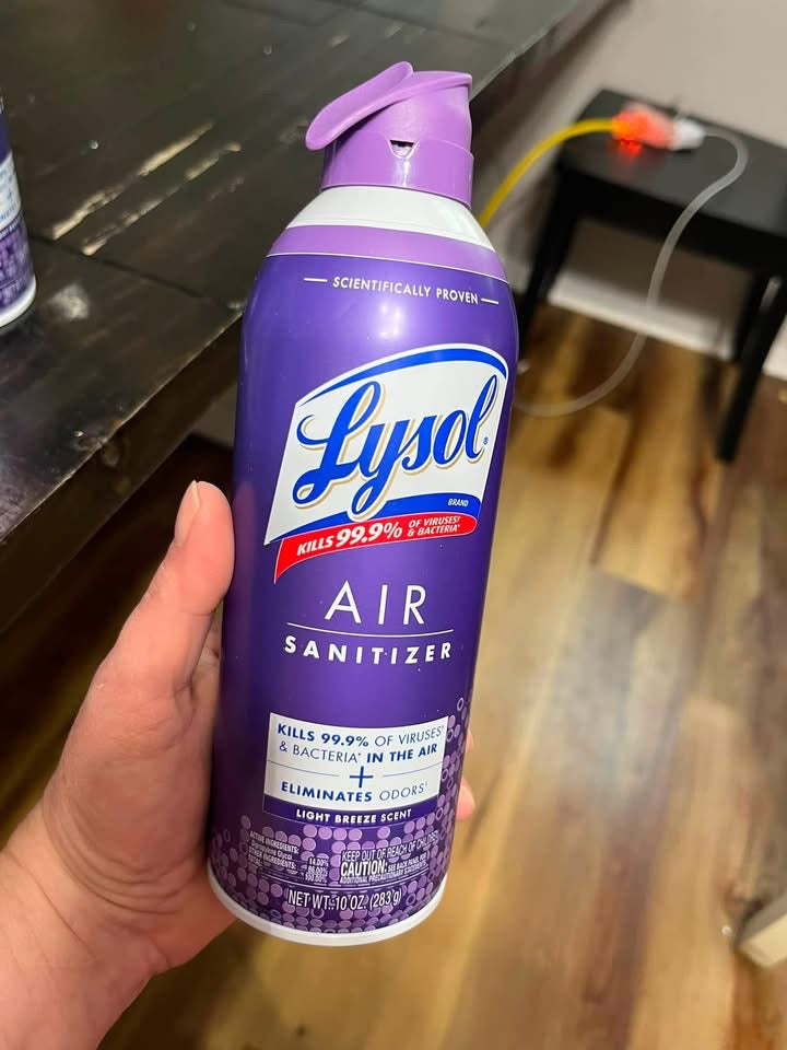 Lysol Air Sanitizer- Light Breeze Scent