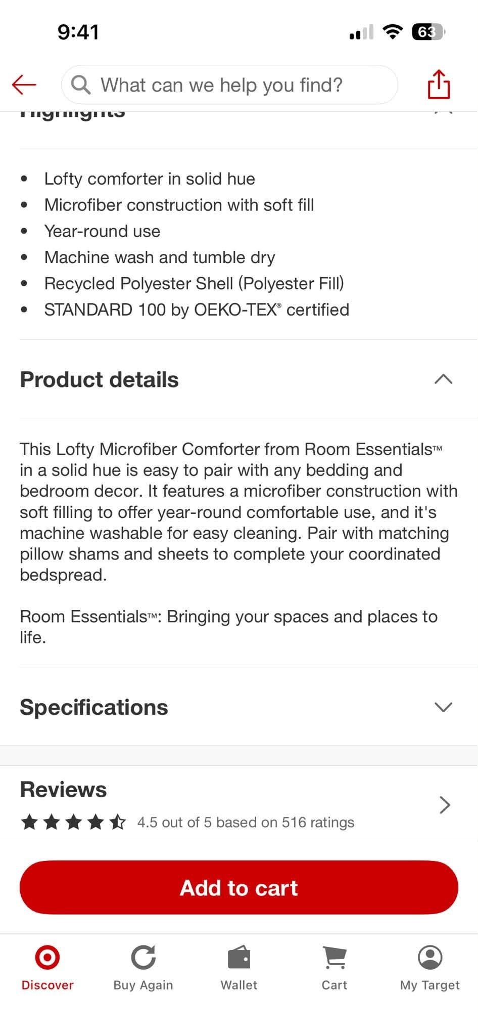 T/TXL Reversible Comforter