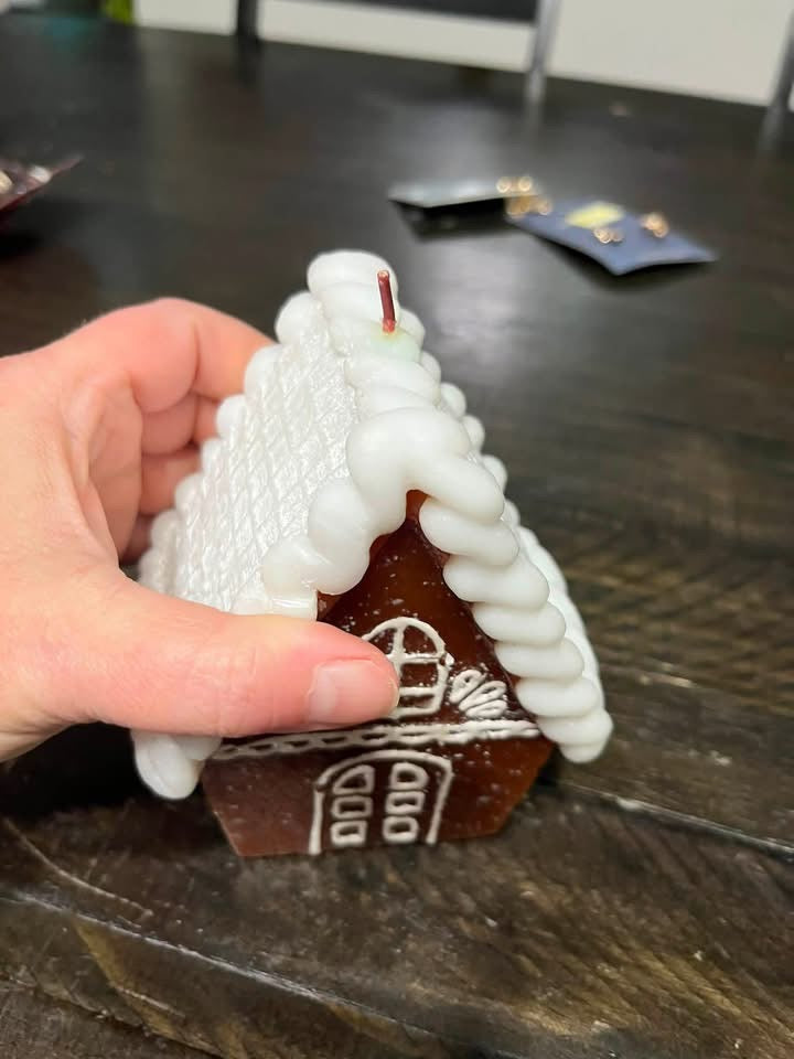 Gingerbread Candle