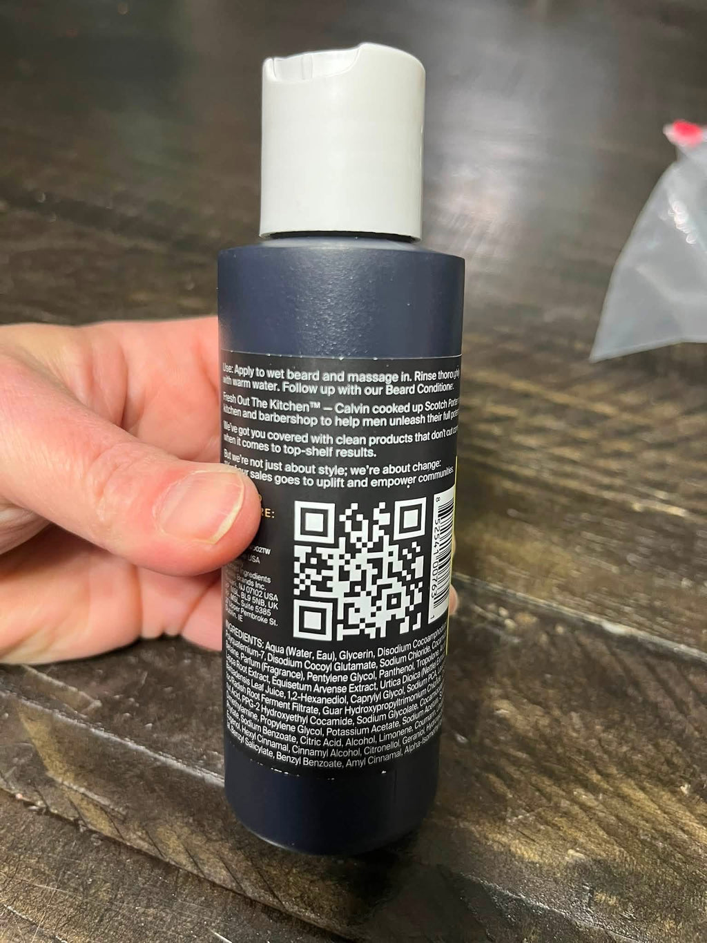 Scotch Porter Beard Wash - Warm Spice & Musk