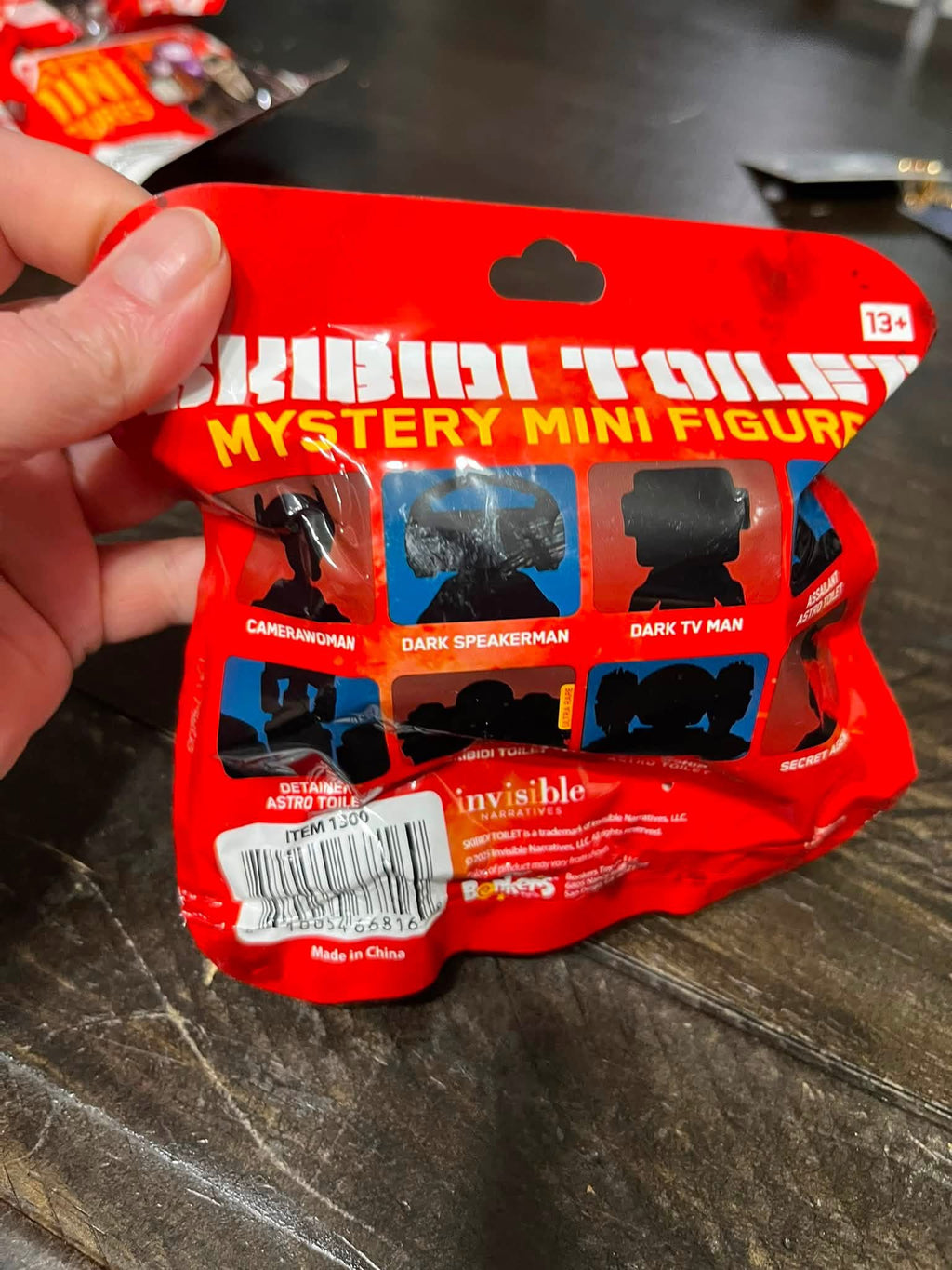 Skibidi Toilet Series 2 Mystery Mini Figure blind bag