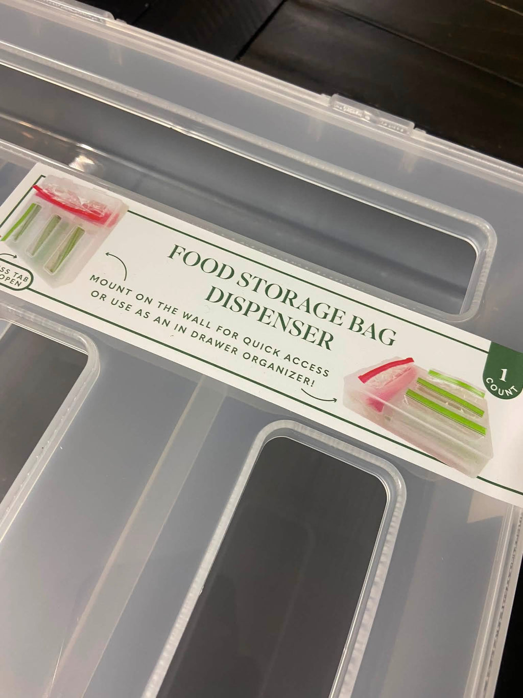 Baggie Dispenser