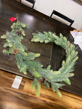 Wondershop 6' Unlit Garland with Pinecones